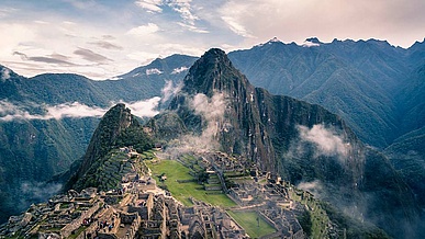 mountains in country of origin Peru